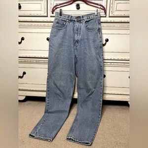 District Gasoline Vintage high waisted blue denim jeans (size 6)